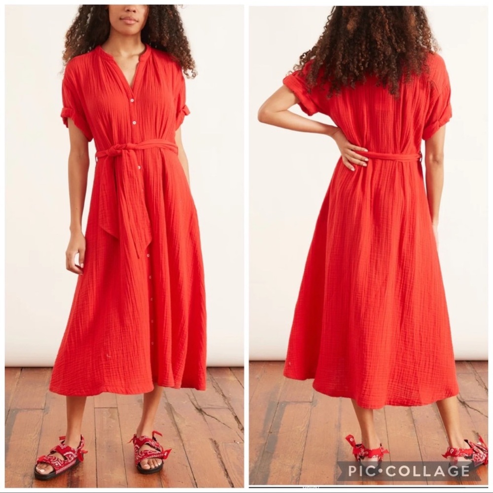 Xirena Care Dress in True Red Size XS